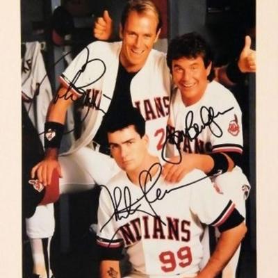 Major League signed promo photo 