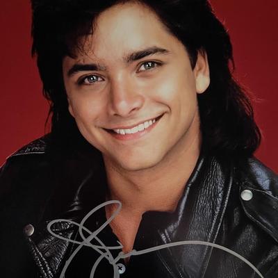Full House John Stamos signed photo