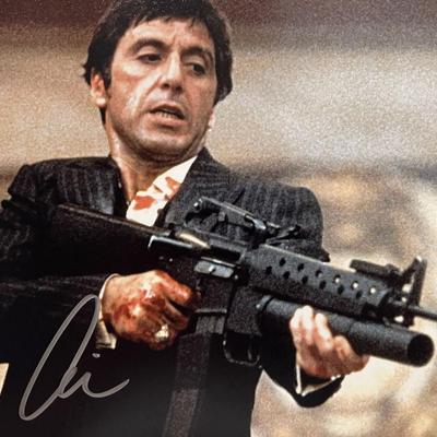 Scarface Al Pacino signed photo
