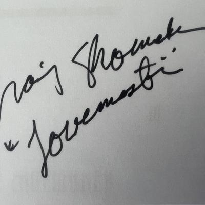 Craig Shoemaker original signature 