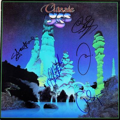 Yes signed Classic Yes album 