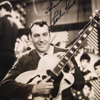Carl Perkins signed promo photo 