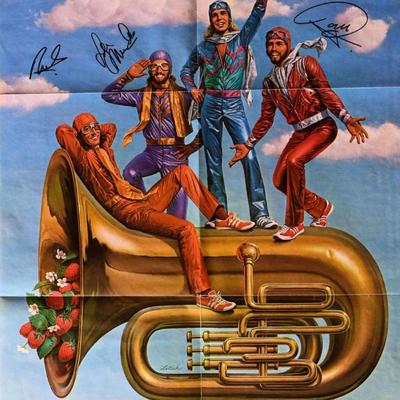 The Bee Gees The Lonely Hearts Club Band insert poster 
