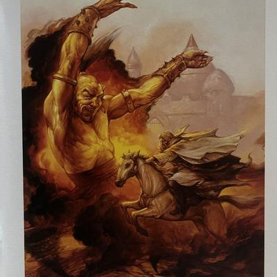 Jeff Easley signed print