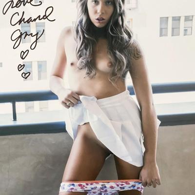 Chanel Grey signed photo