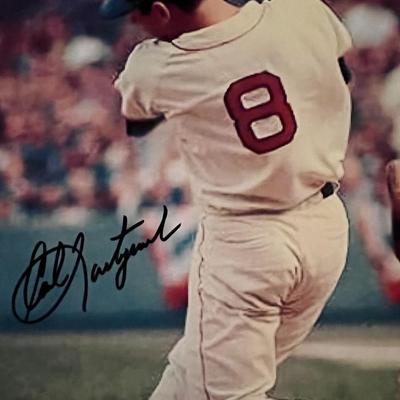 Carl Yastrzemski signed photo