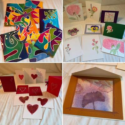 Large Selection of Handmade Greeting Cards (2K-HS)