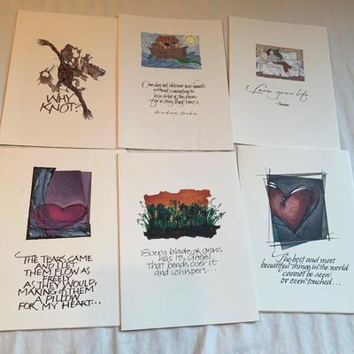 Large Selection of Handmade Greeting Cards (2K-HS)