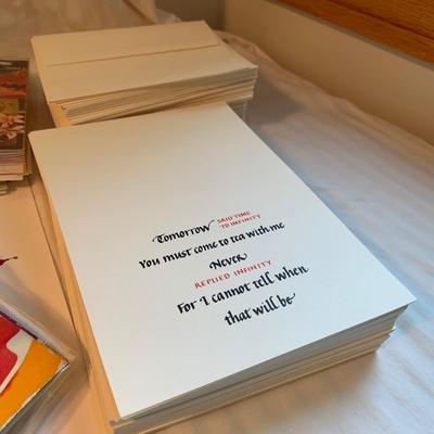 Large Selection of Handmade Greeting Cards (2K-HS)