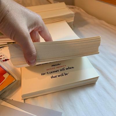 Large Selection of Handmade Greeting Cards (2K-HS)