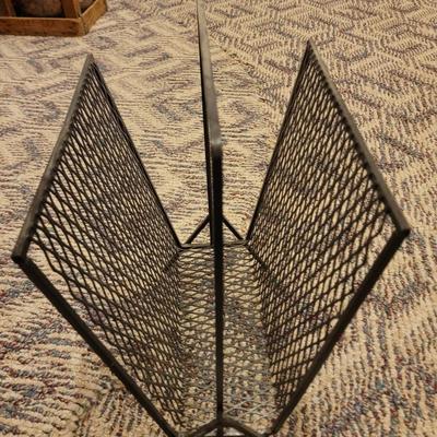 Mid century magazine rack