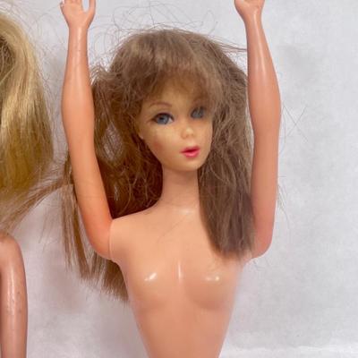 4 VINTAGE Mattel BARBIE, KEN, AND FRIENDS 1960's Japan USA Malaysia