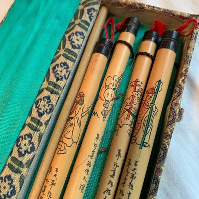 Asian Inkwells, Ink Blocks, Chinese & Japanese Painting Books, and More (2K-HS)