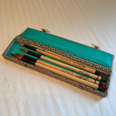 Asian Inkwells, Ink Blocks, Chinese & Japanese Painting Books, and More (2K-HS)