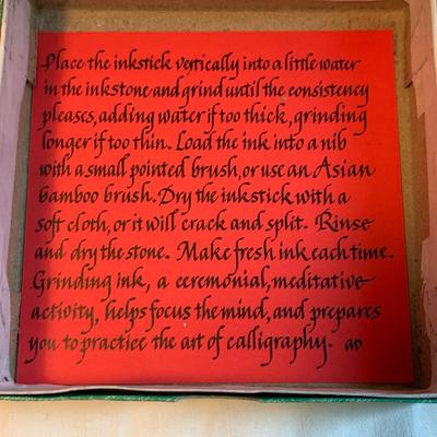 Asian Inkwells, Ink Blocks, Chinese & Japanese Painting Books, and More (2K-HS)