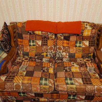 Mid century modern loveseat, great shape