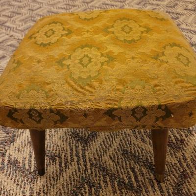 Grandma's foot stool and a adjustable TV tray.