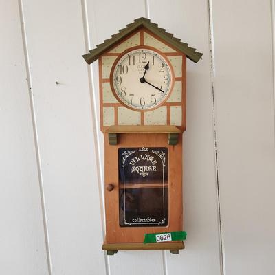 Wall Clock with Storage