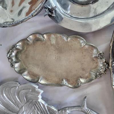 Lot of Serving Trays ,Lazy Susan, Cake Stand
