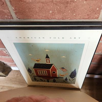 Large Home Decor Lot Art, Hand Painted Slates, Umbrella Stand , plant stands