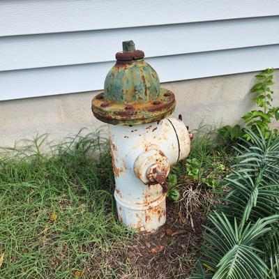 Vintage Heavy Mueller Albertville ALA Fire Hydrant 5 1/4 1981 Yard Garden Art