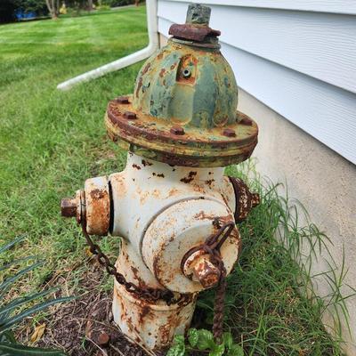 Vintage Heavy Mueller Albertville ALA Fire Hydrant 5 1/4 1981 Yard Garden Art