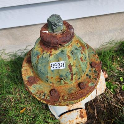 Vintage Heavy Mueller Albertville ALA Fire Hydrant 5 1/4 1981 Yard Garden Art