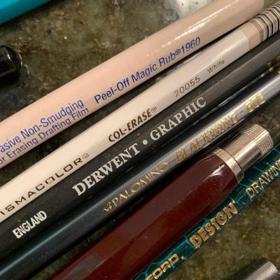 Drawing Supplies: Pencils, Sharpeners, Erasers, Cases, & More (2K-HS)