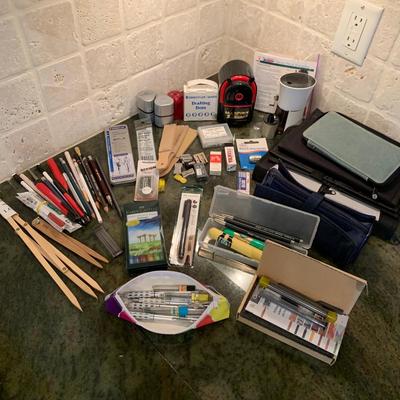 Drawing Supplies: Pencils, Sharpeners, Erasers, Cases, & More (2K-HS)