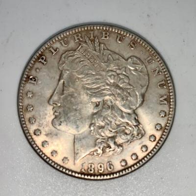 1896 “P” Morgan Silver Dollar