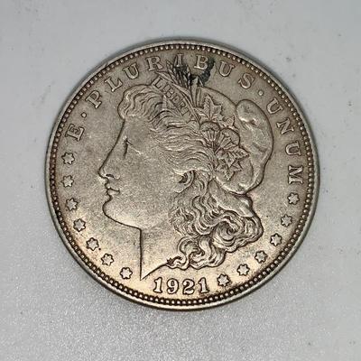1921-D Morgan Silver Dollar