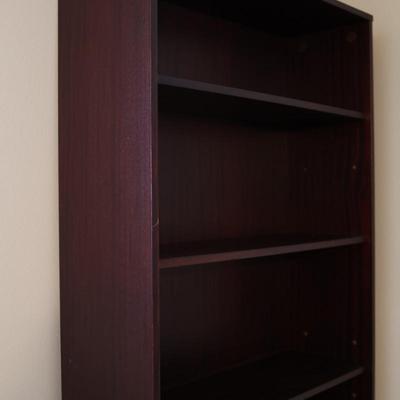 Six Shelf Wooden Bookcase