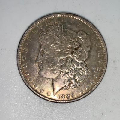 1889 “P” Morgan Silver Dollar