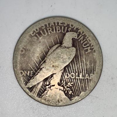 1924-S Peace Silver Dollar