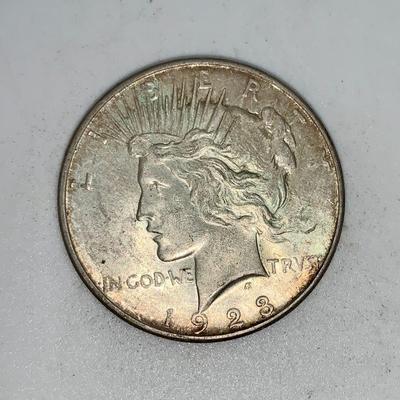 1923-D Peace Silver Dollar