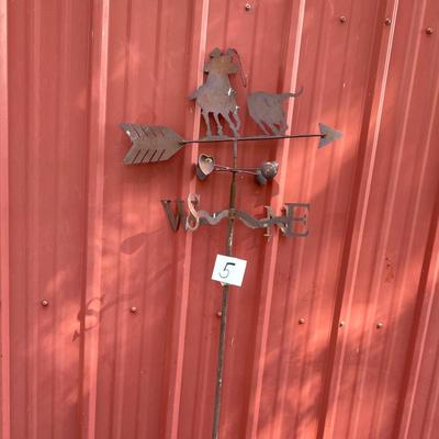 Roping Weathervane