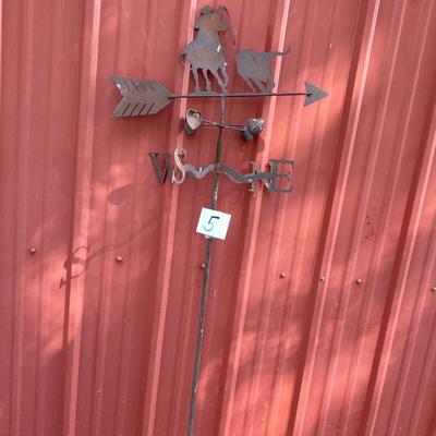 Roping Weathervane