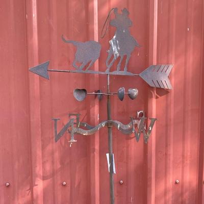 Roping Weathervane