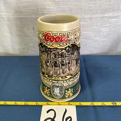Coors 1935 Collector 1990 Beer Stein