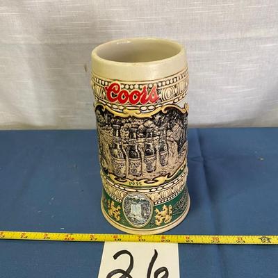 Coors 1935 Collector 1990 Beer Stein