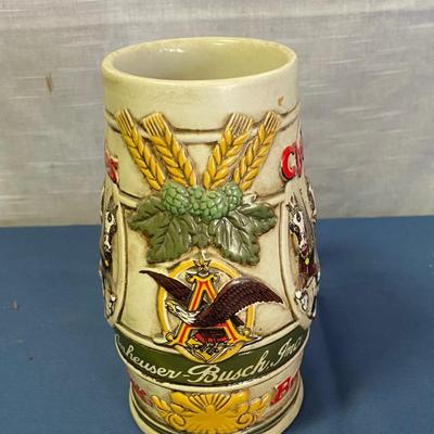 Ceramarte Anheuser Busch Stein