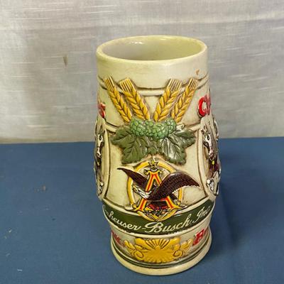 Ceramarte Anheuser Busch Stein