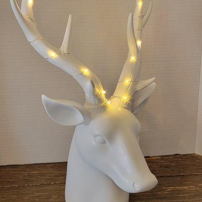 Light Up Deer Head