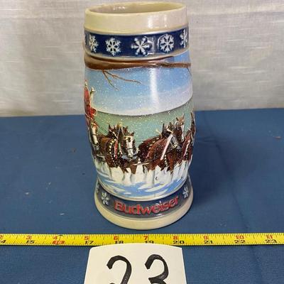 1995 Busch Budweiser Stein