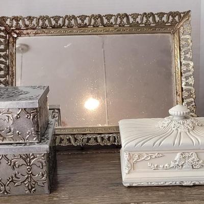 Vanity Tray & Boxes