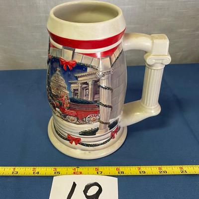 2001 Budweiser Holiday at the Capital Beer Stein