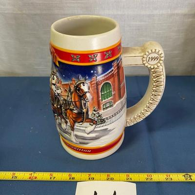 1999 Budweiser 20th Anniversary Stein
