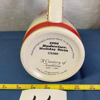 1999 Budweiser 20th Anniversary Stein
