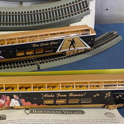 Elvis Presley King of Rock and Roll Train Collection