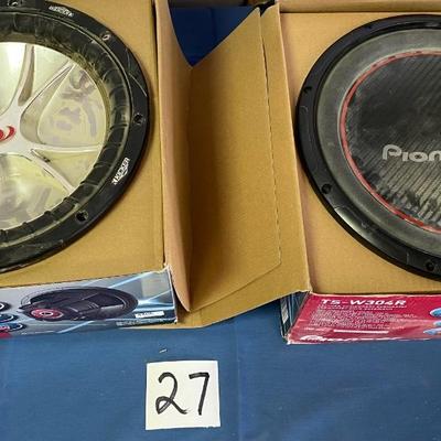 Car Speaker Lot